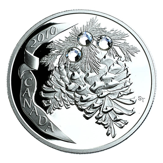 1.01 ozt Holiday Pine Cones 9999 $20