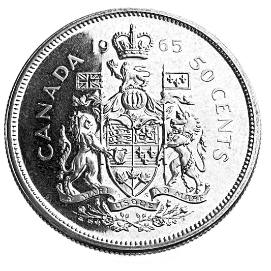 .3 ozt Canada Tiara Queen Elizabeth 50¢