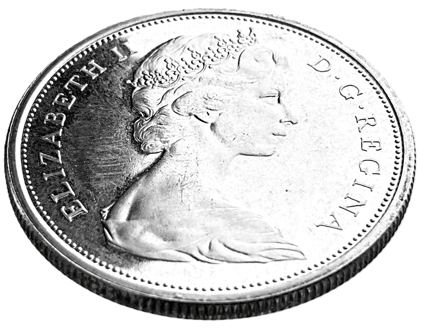 .3 ozt Canada Tiara Queen Elizabeth 50¢
