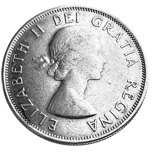 .3 ozt Canada Coat of Arms Young Quenn 50¢