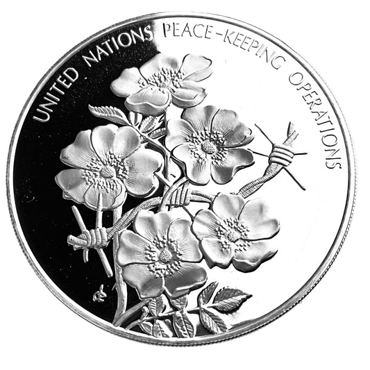 .601 ozt UN Peace Keeping Operations Silver