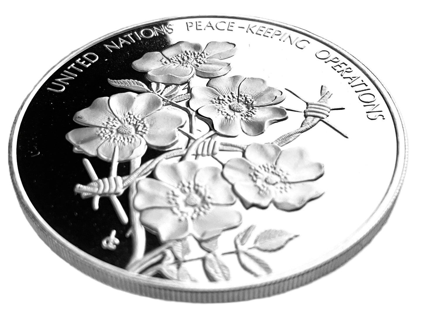 .601 ozt UN Peace Keeping Operations Silver