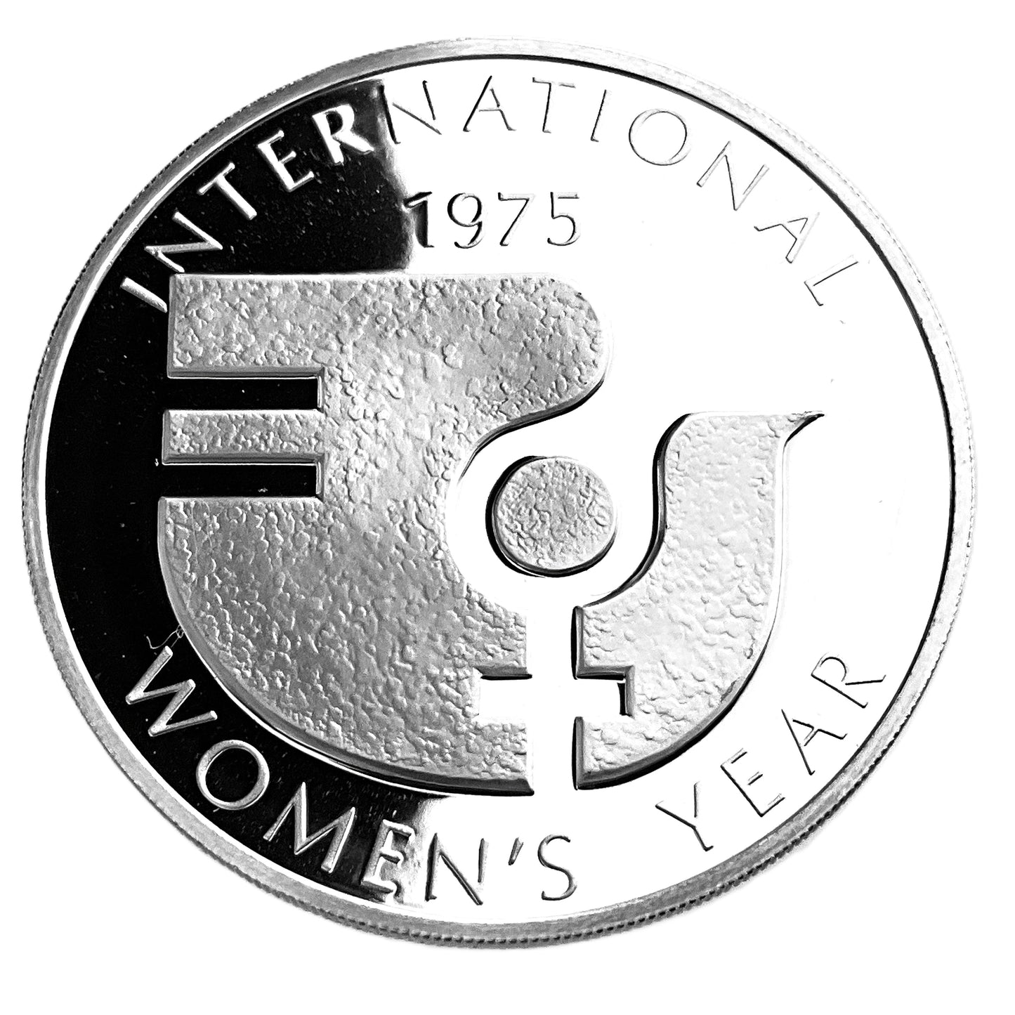 .601 ozt UN International Women Year Silver