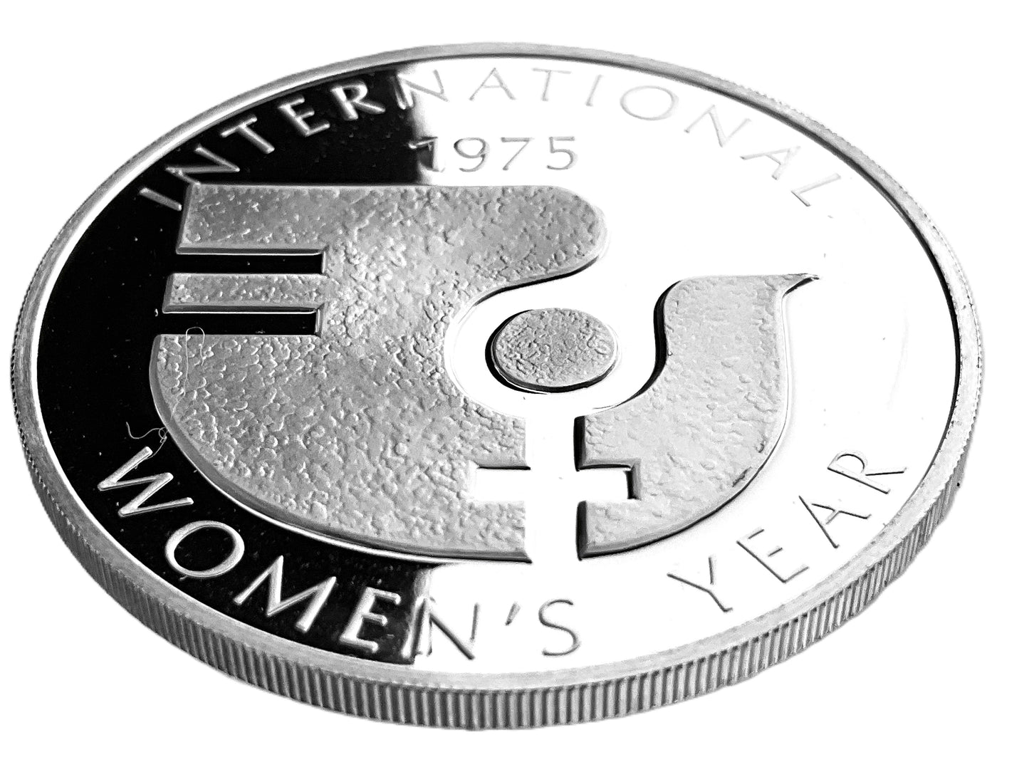 .601 ozt UN International Women Year Silver