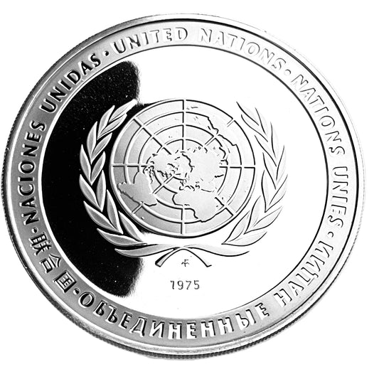 .601 ozt UN International Women Year Silver