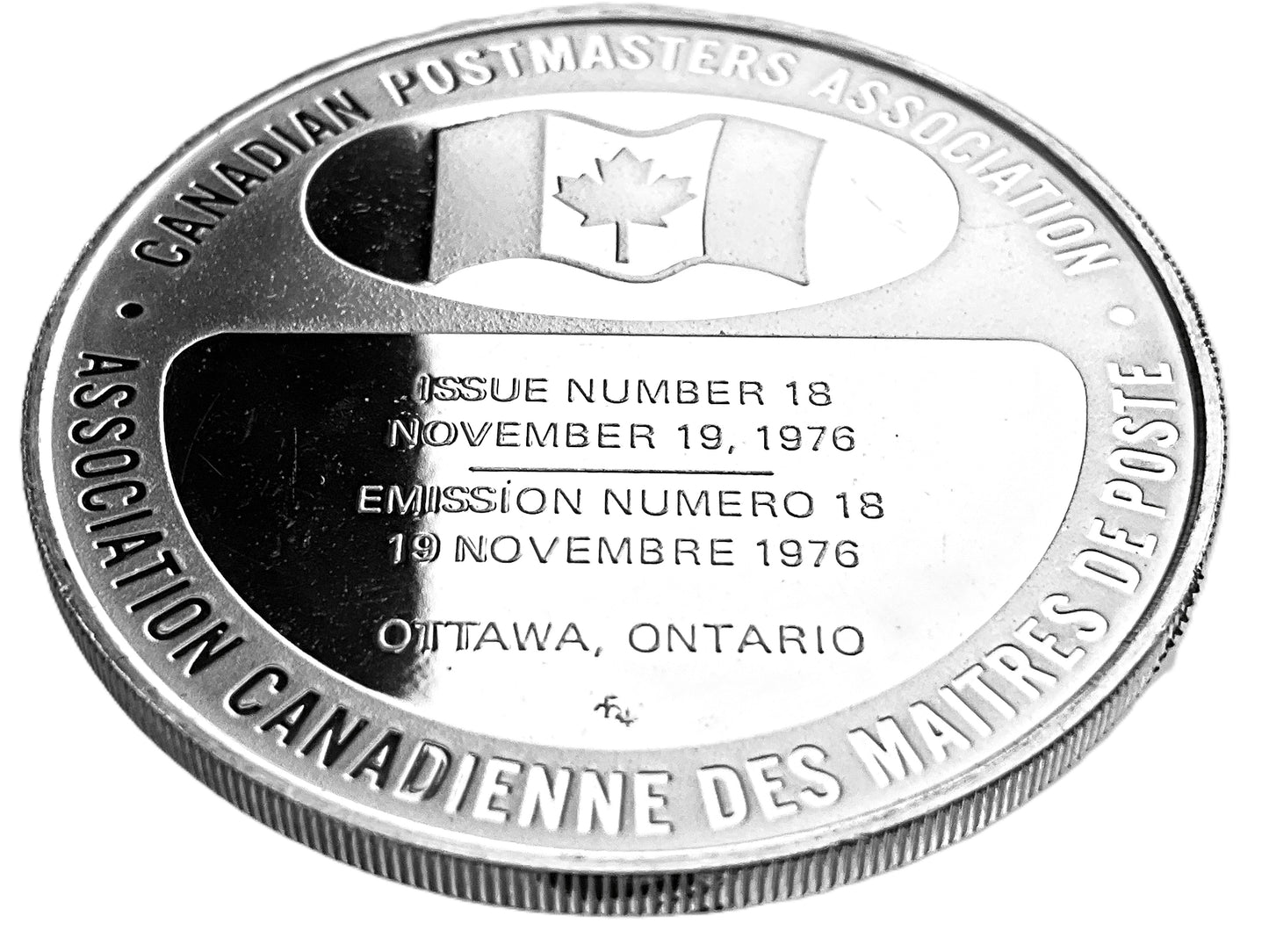 .608 ozt Commemorating Inland Vessels Silver
