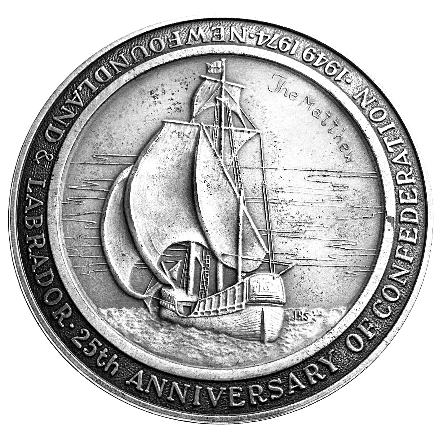 2.10 ozt Newfoundland Matthew Ship 999