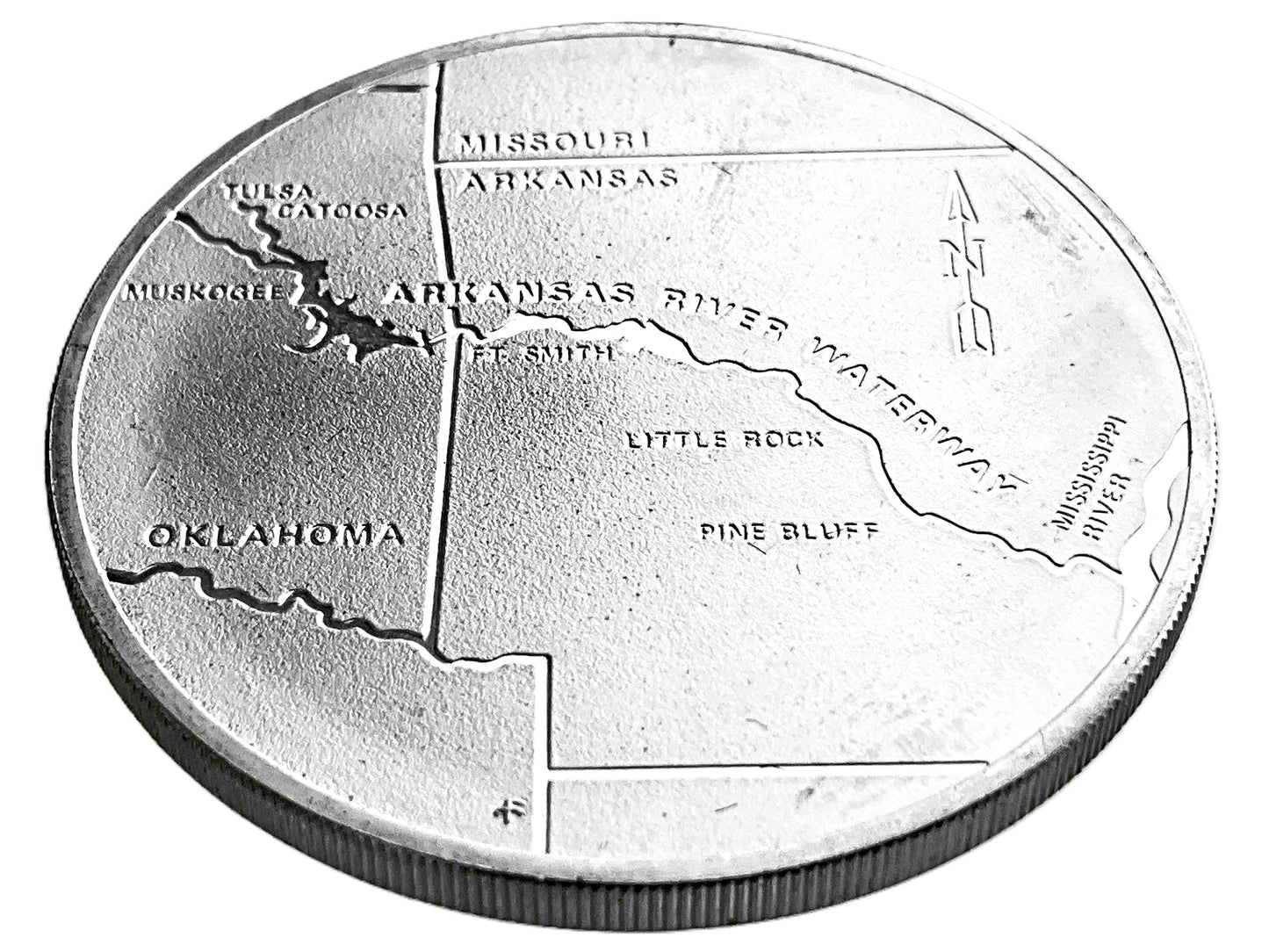 .78 ozt Arkansas River Navigation Silver