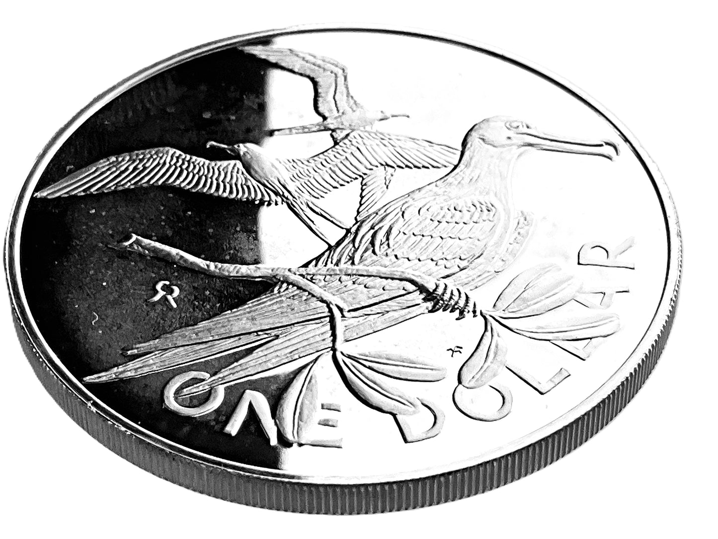 .74 ozt British Virgin Islands Silver $1