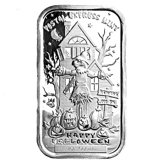 1 ozt Postal Express Happy Halloween 999