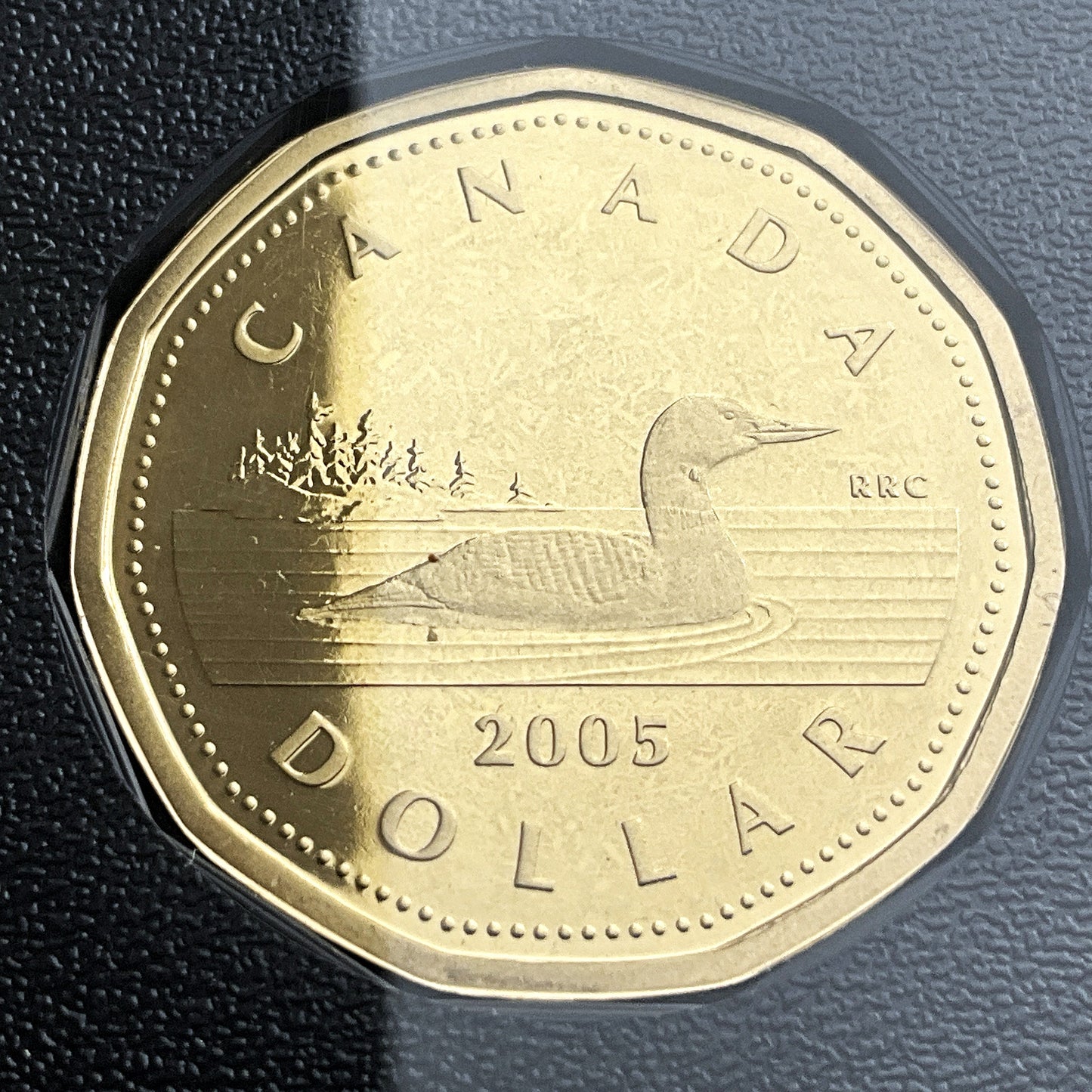 1.69 ozt 2005 Loon Flag Polar Bear Silver Set