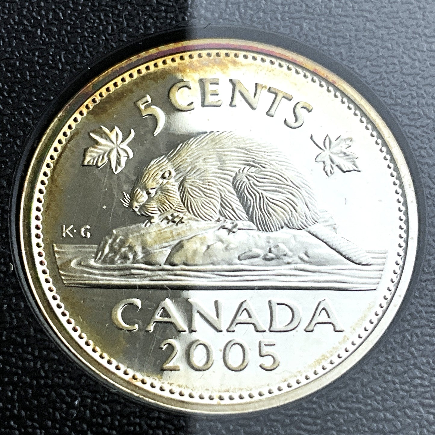 1.69 ozt 2005 Loon Flag Polar Bear Silver Set