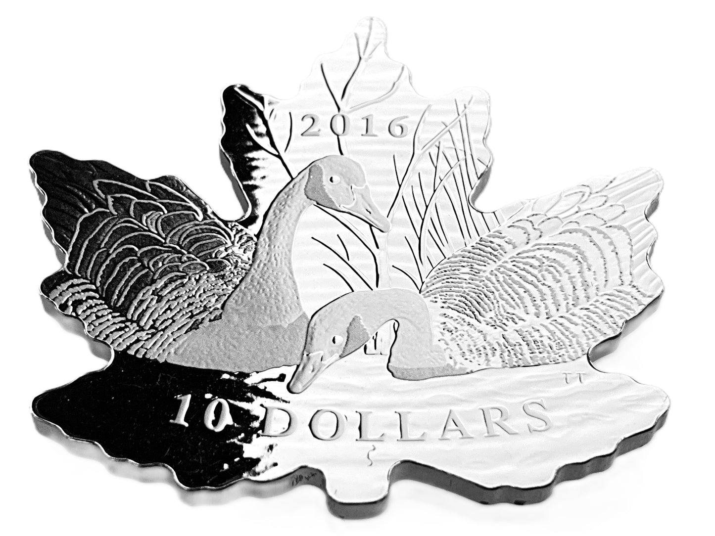 .504 ozt Maple Leaf Silhouette 9999 $10