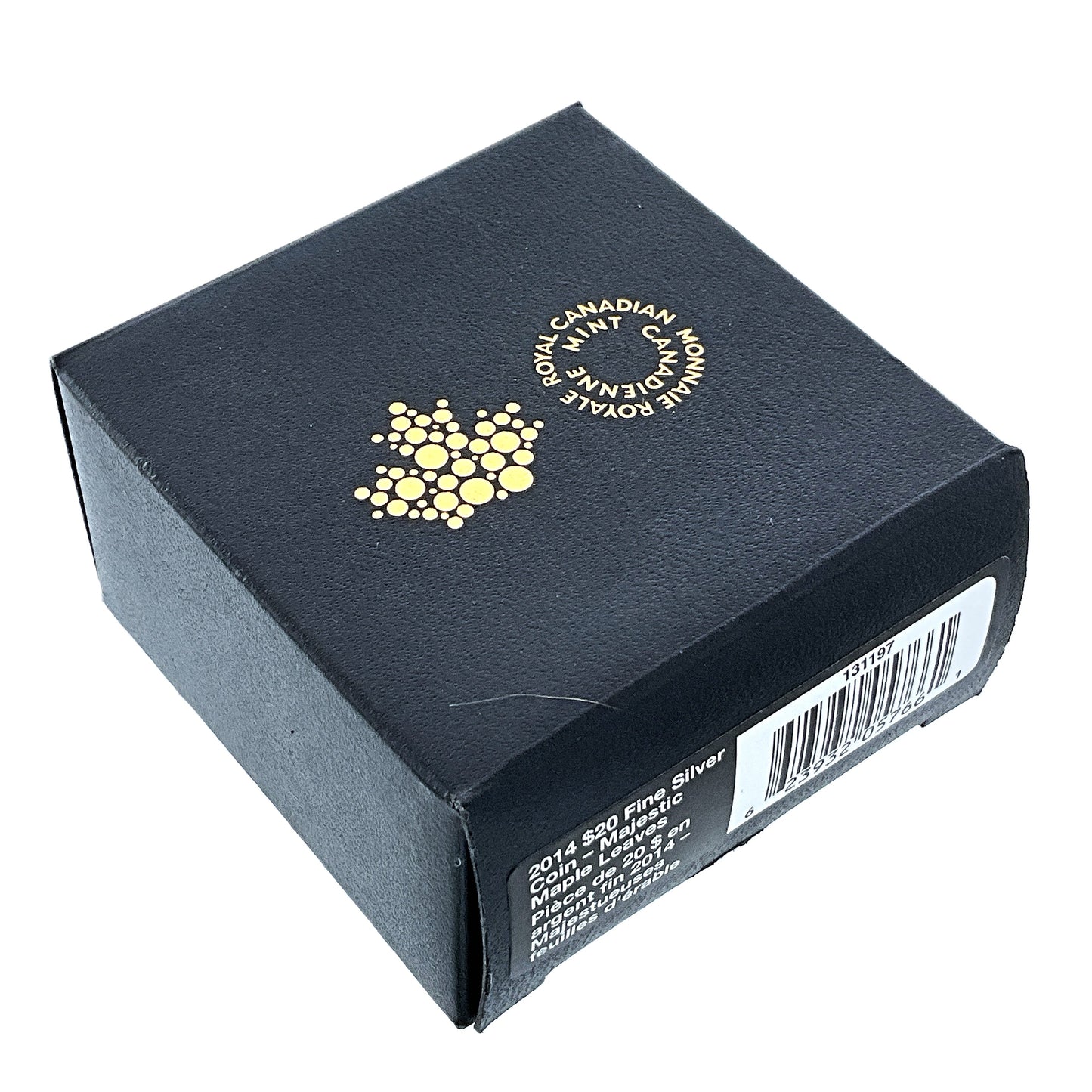 1.01 ozt Majestic Maples Leaves 9999 Silver $20