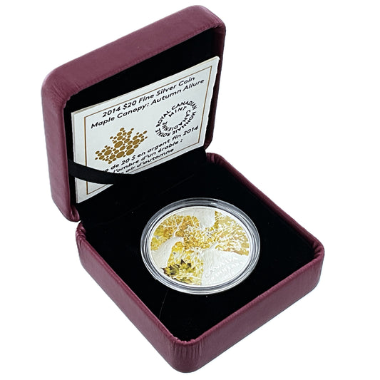 1 ozt Canada Maple Autumn Canopy 9999 $20