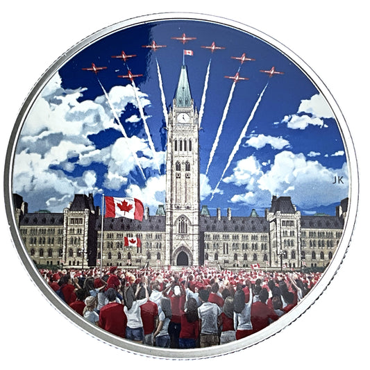 2 ozt Celebrating Canada Day Silver 9999 $30
