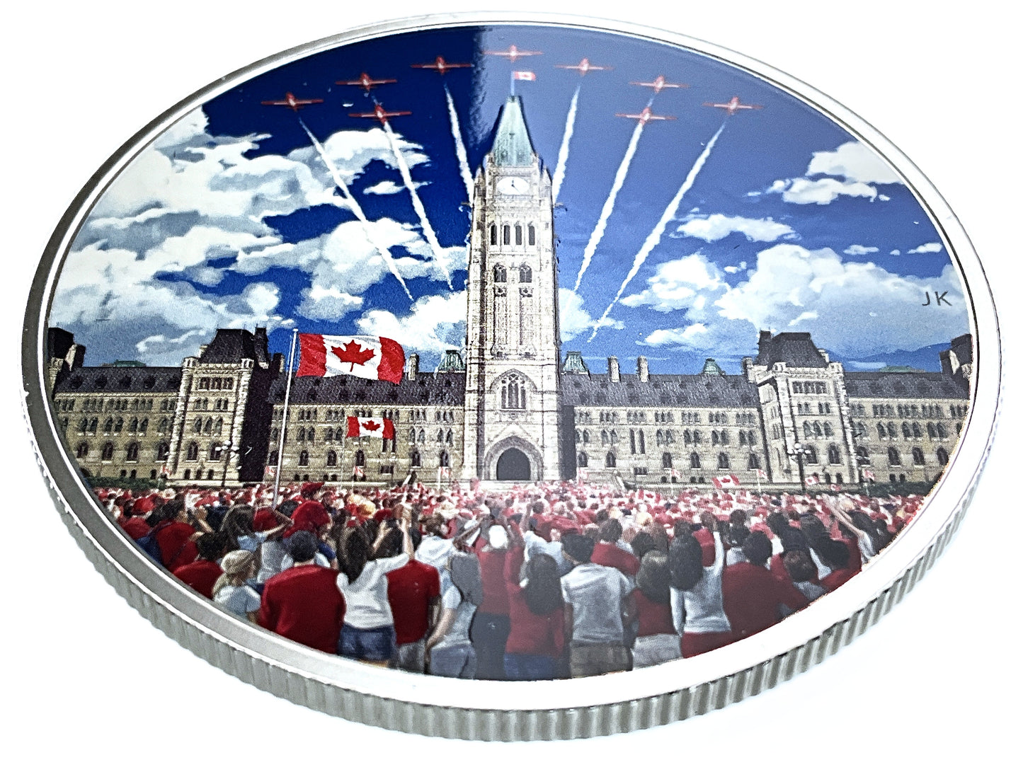 2 ozt Celebrating Canada Day Silver 9999 $30