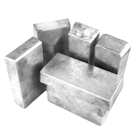 100 ozt Assorted Silver 999 Ingot Bars