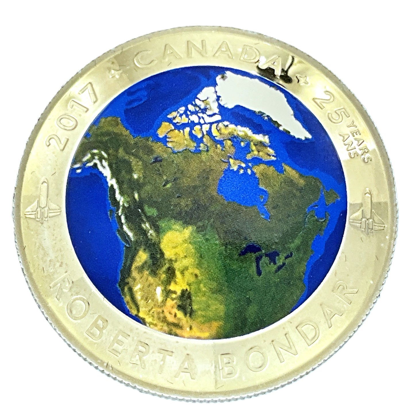 1.01 ozt View of Canada From Space 9999 $25