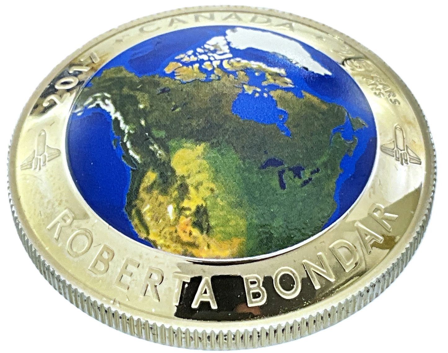 1.01 ozt View of Canada From Space 9999 $25