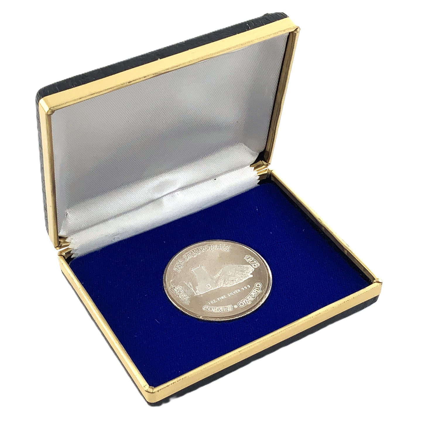 1 ozt 75th Anniversary Cobalt 999 Silver