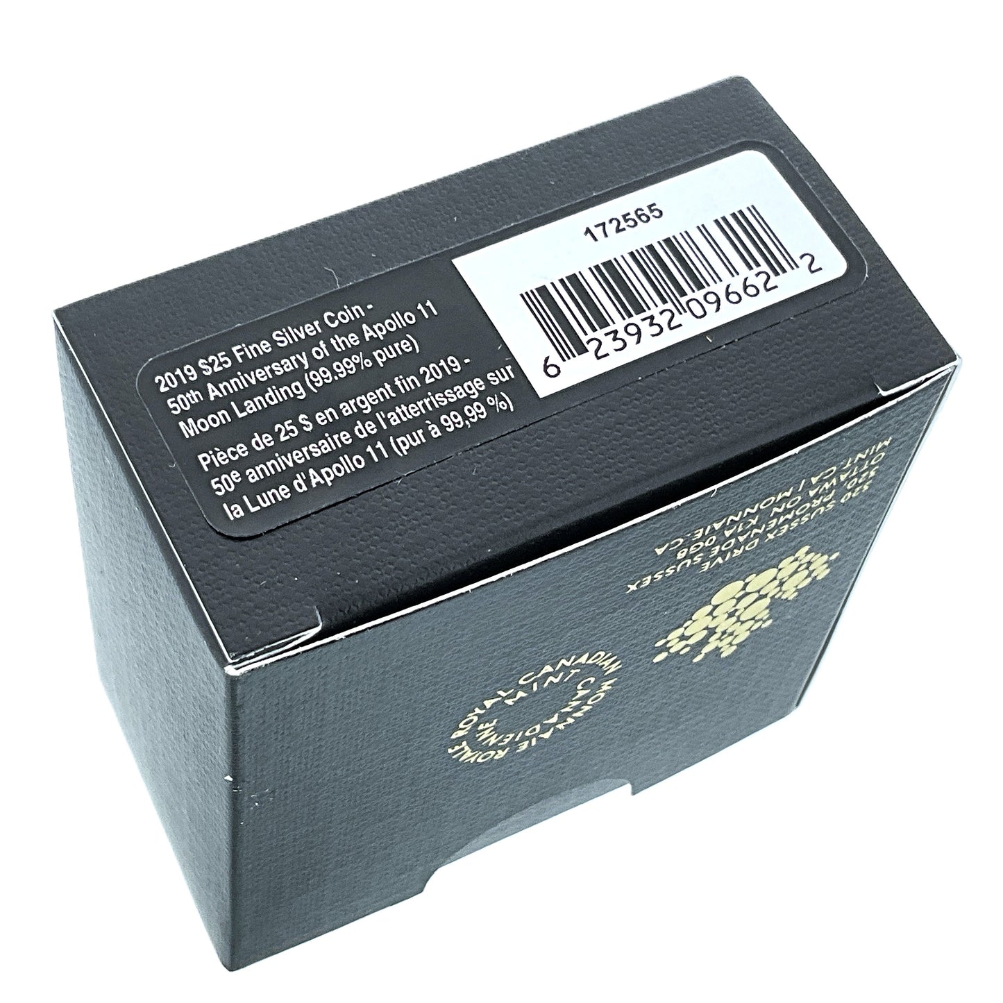 .988 ozt Apollo 11 Moon Landing 9999 $25