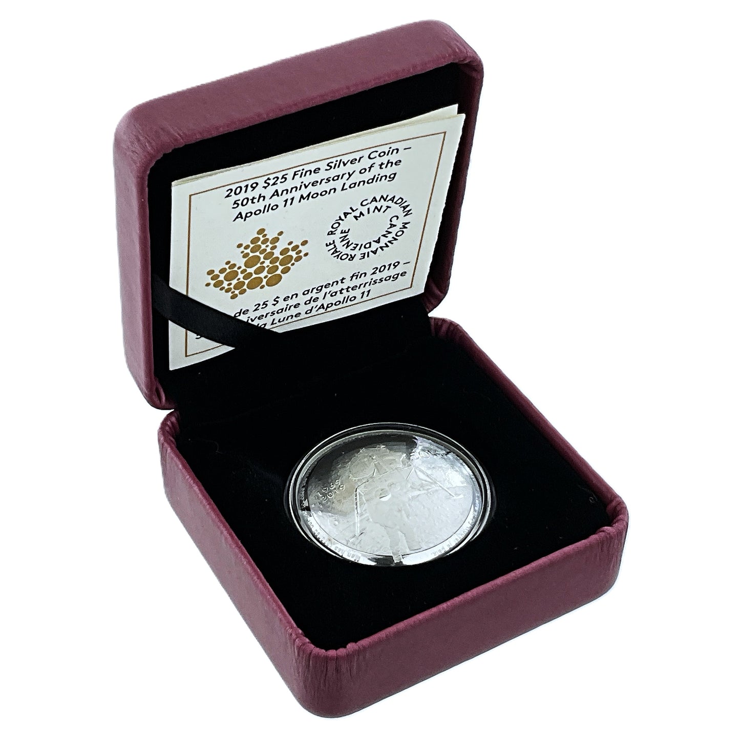 .988 ozt Apollo 11 Moon Landing 9999 $25