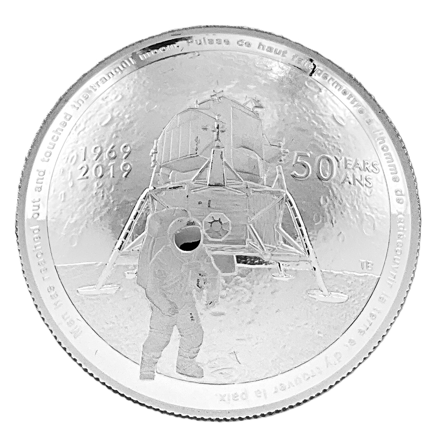 .988 ozt Apollo 11 Moon Landing 9999 $25