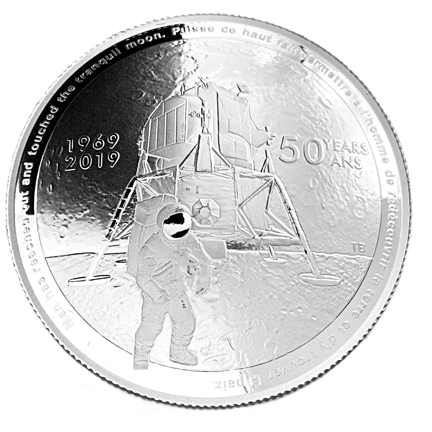 .988 ozt Apollo 11 Moon Landing 9999 $25