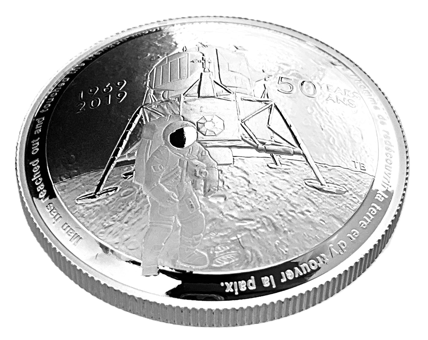 .988 ozt Apollo 11 Moon Landing 9999 $25