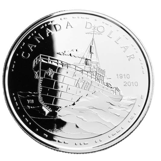 .748 ozt K-181 HMCS Sackville Silver $1