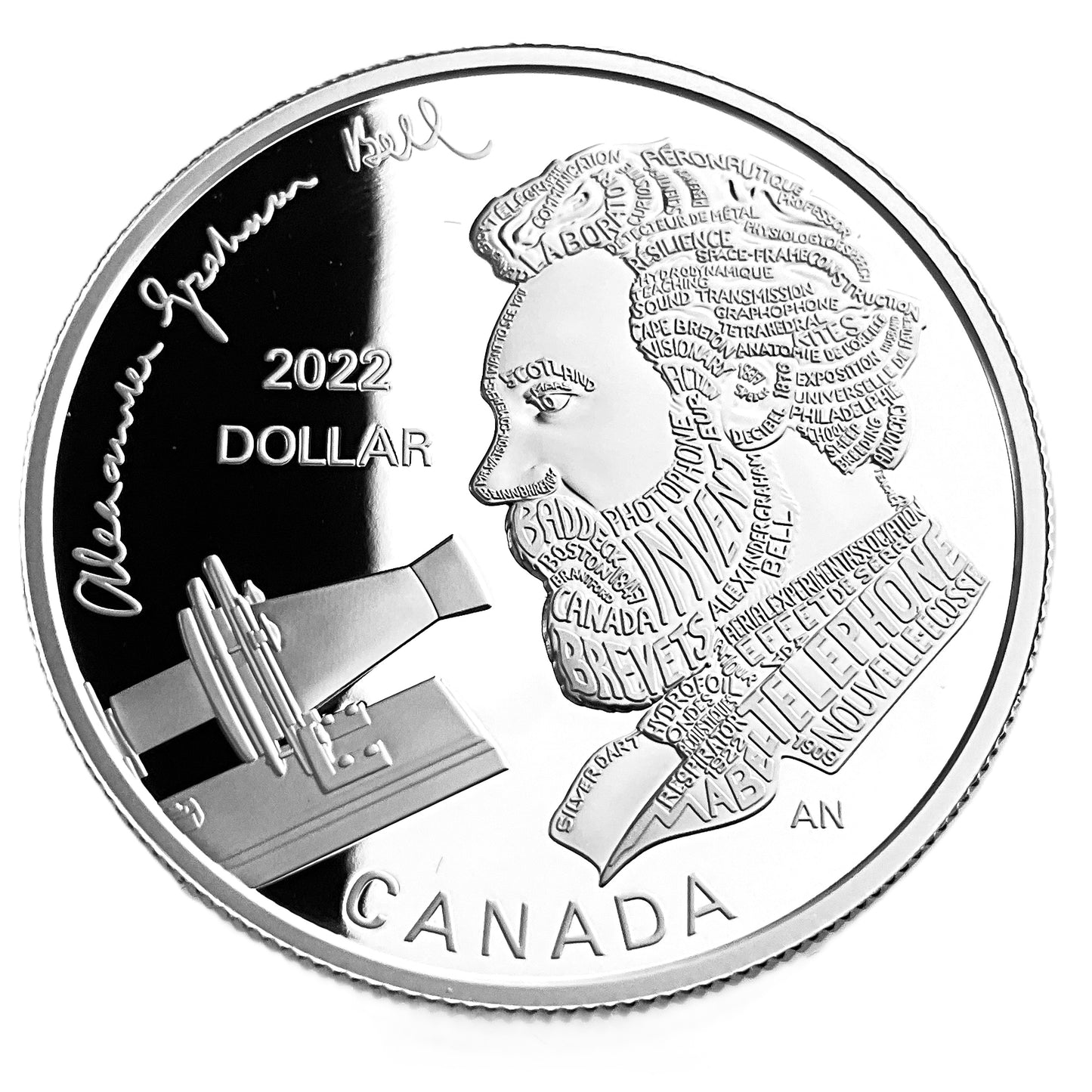 .745 ozt Alexander Graham Bell 9999 $1