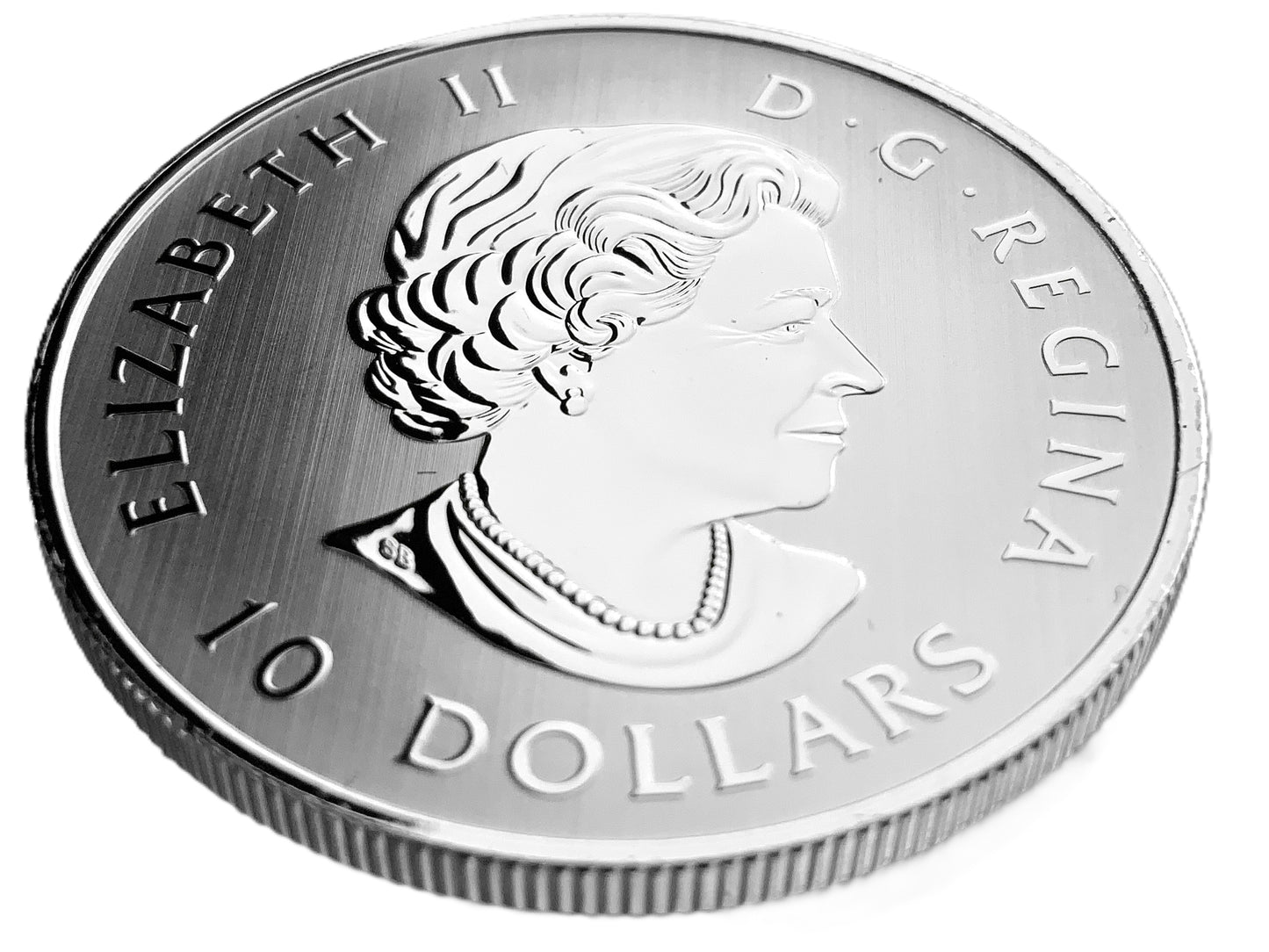 .500 ozt 150 Years Maple Leaves 9999 $10