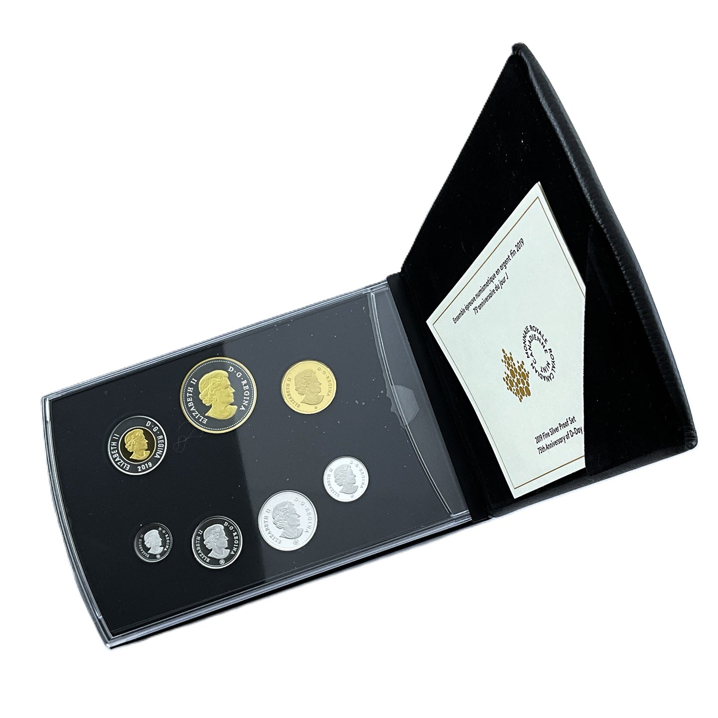 2.03 ozt Anniversary of D-Day 9999 Silver Set