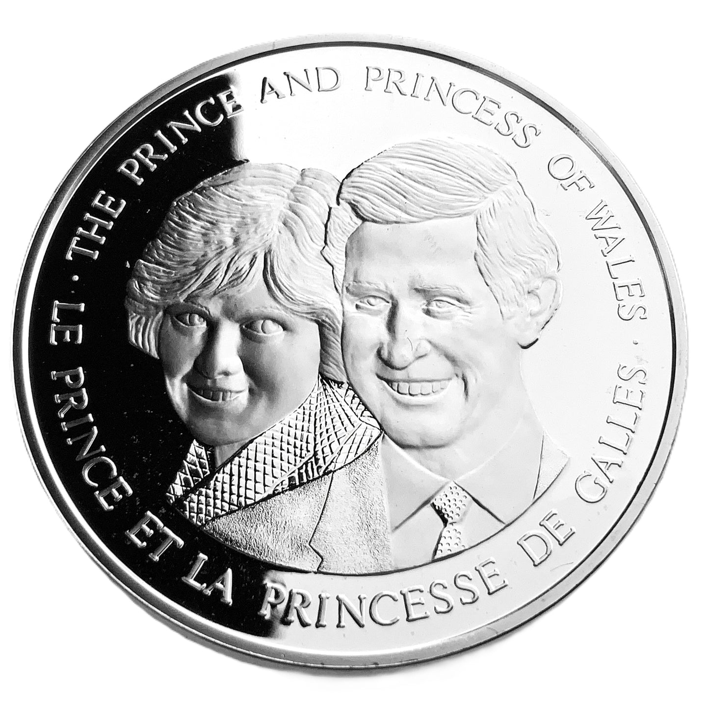 .713 ozt Prince and Princess of Wales Silver