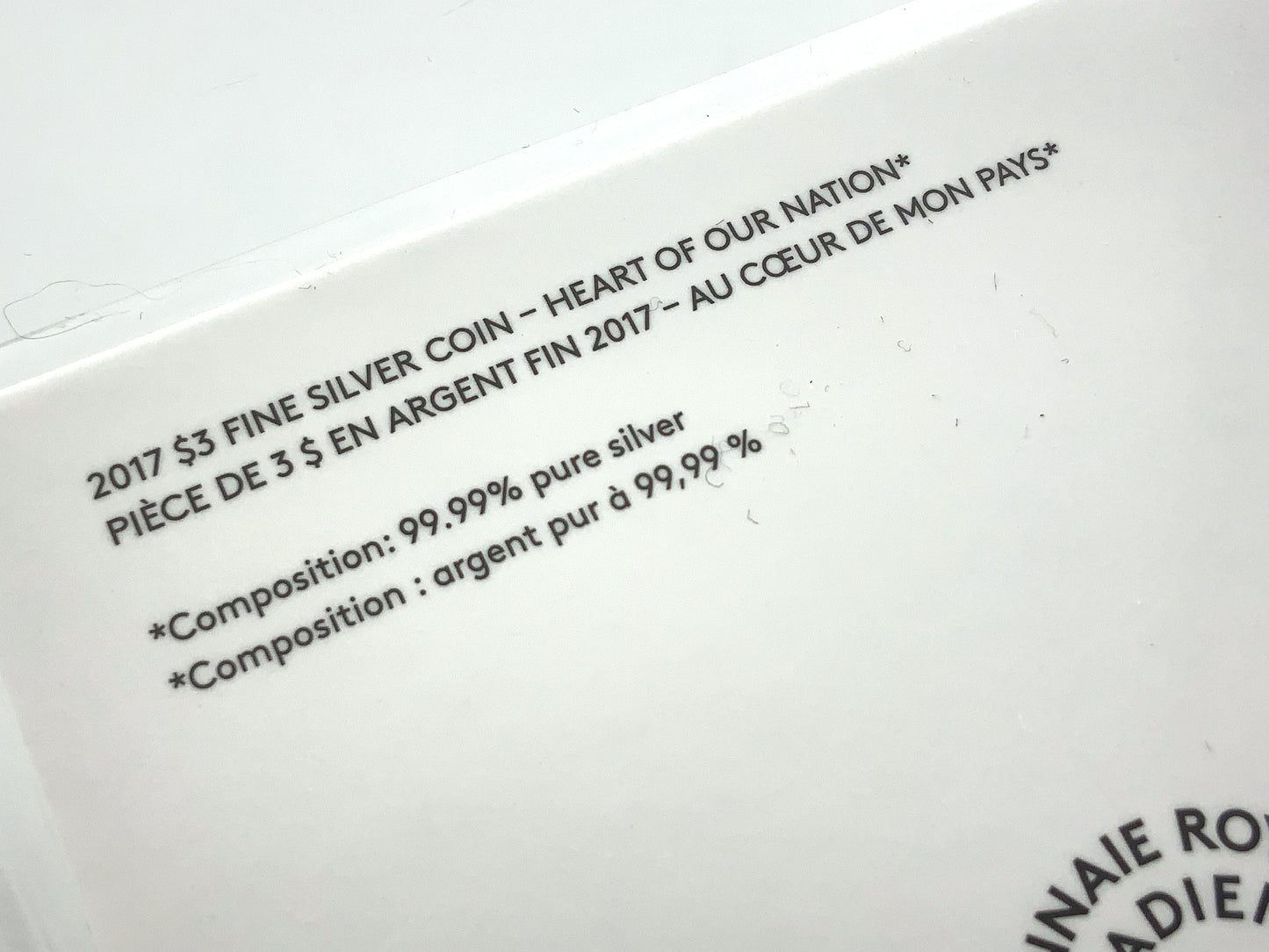 .256 ozt Heart of Our Nation 9999 Silver $3