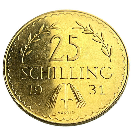 .170 ozt 1931 Austrian Osterreich Gold Coin