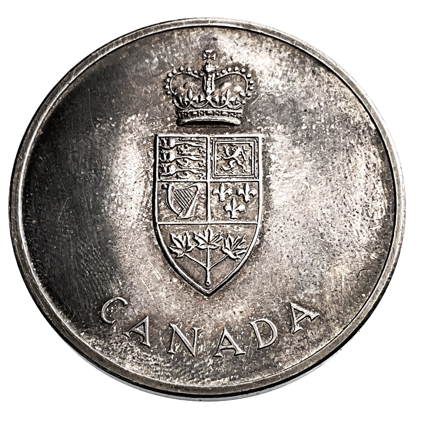 .728 ozt 1967 Canada Centennial Silver Medallion