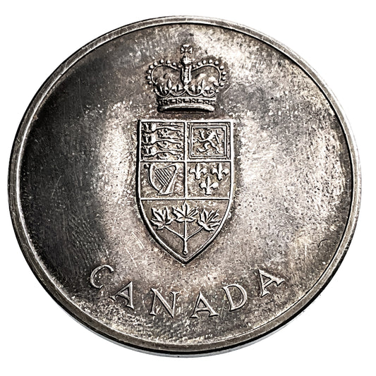 .728 ozt 1967 Canada Centennial Silver Medallion