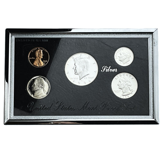 .615 ozt United States 1996S Proof Silver Set