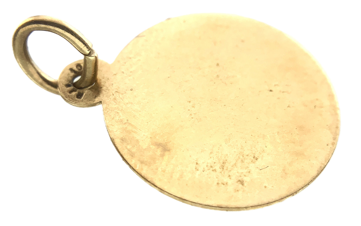10K Yellow Gold Horoscope Zodiac Libra Charm Pendant AU348