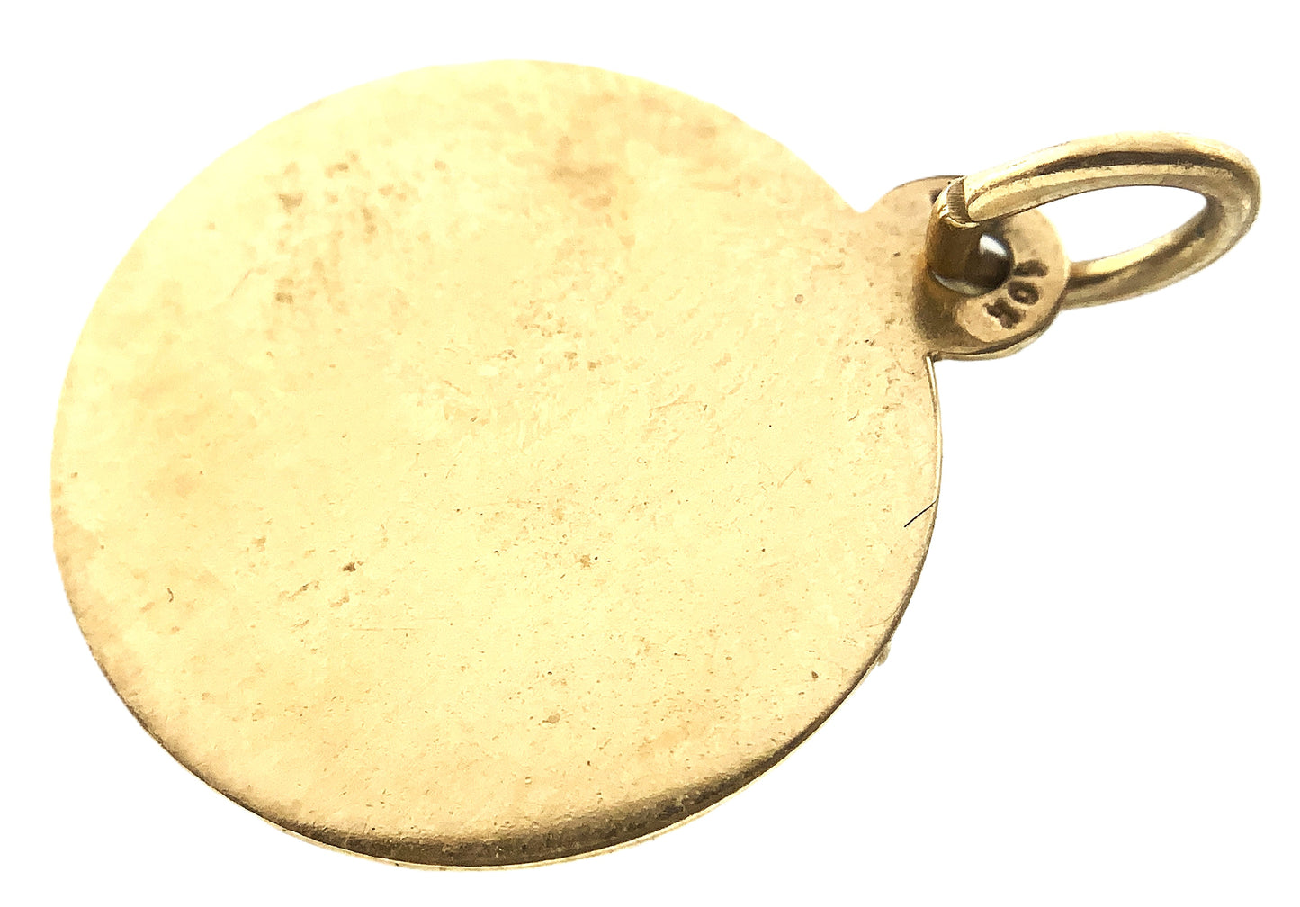 10K Yellow Gold Horoscope Zodiac Libra Charm Pendant AU348