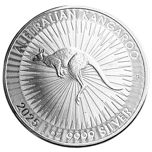 1 ozt Australian Kangaroo 9999 Silver $1 Coin