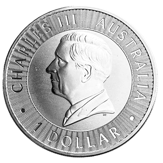 1 ozt Australian Kangaroo 9999 Silver $1 Coin