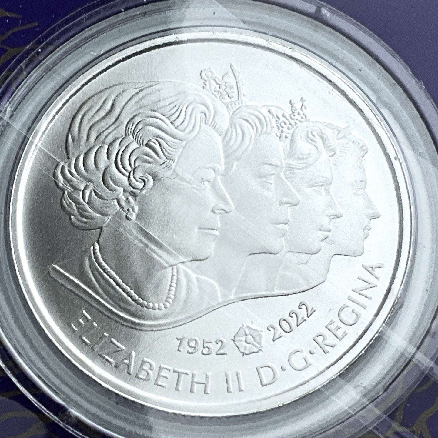 .256 ozt Queen Elizabeth II Silver $5 Coin