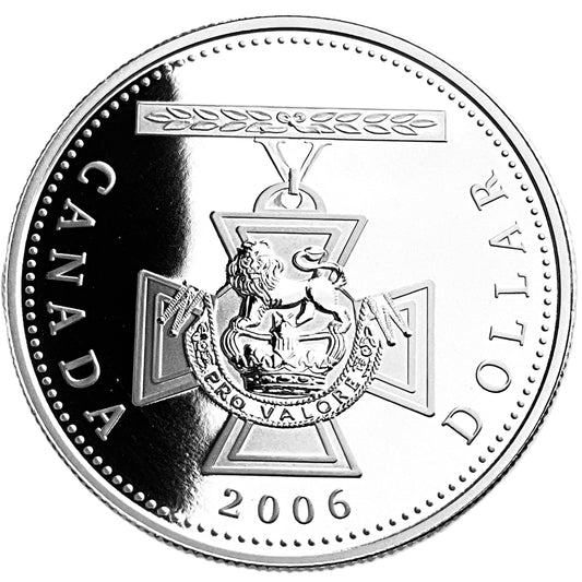 .809 ozt Victoria Cross Silver $1 Coin