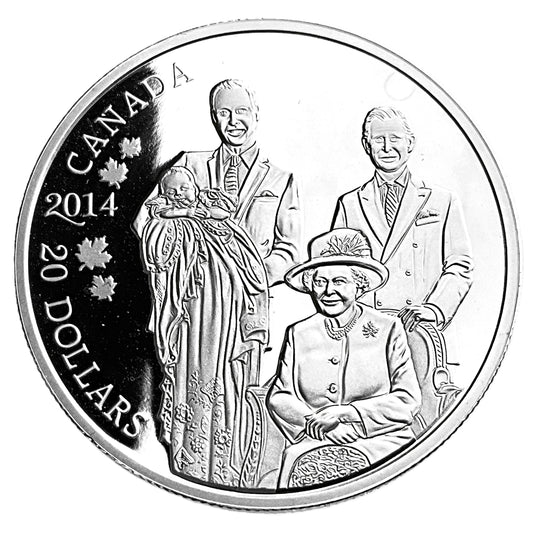 1.01 ozt Royal Generations Silver $20 Coin
