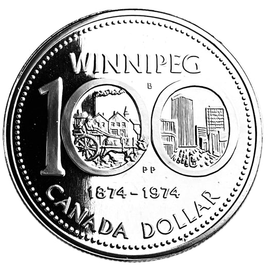 .375 ozt Winnipeg Centennial Silver $1