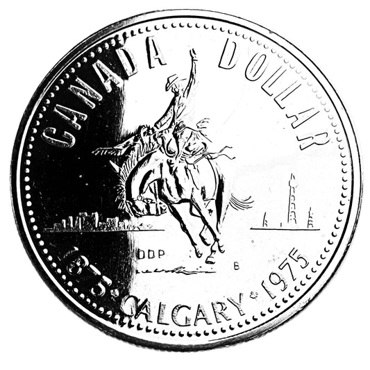 .375 ozt Calgary Centennial Silver $1 Coin