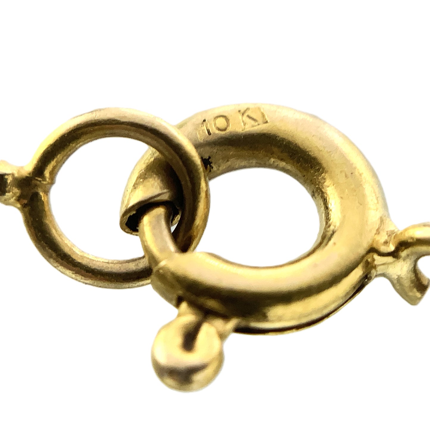 10K Yellow Gold Box Chain 19 in x 1 mm Bracelet AU354